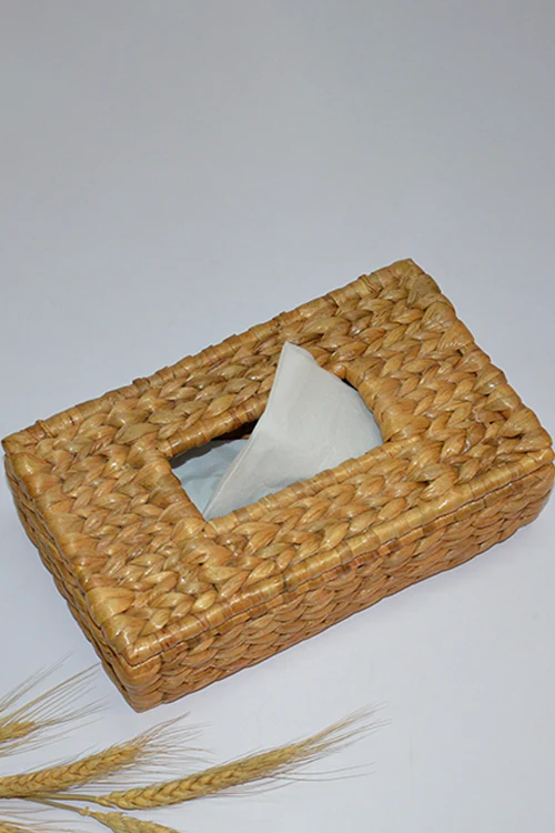Dharini Water Hycinth Tissue Box - Image 6
