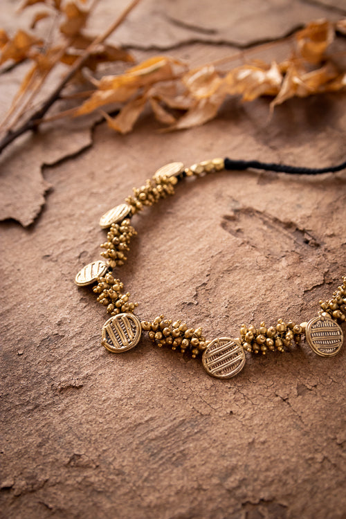 Miharu Dhokra Coated Choker CD1955 - Image 3