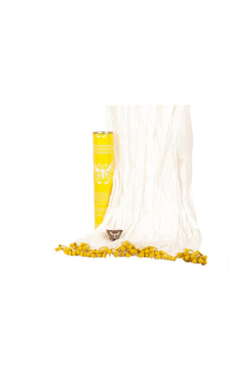 Potli DIY Dupatta Block Print Kit - Butterfly (Yellow) - Image 2
