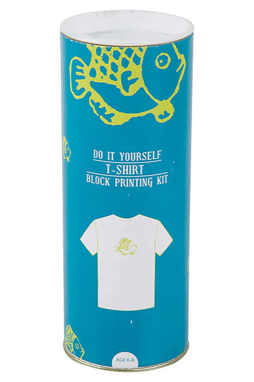 DIY T Shirt Block Print Kit - Fish - Image 2