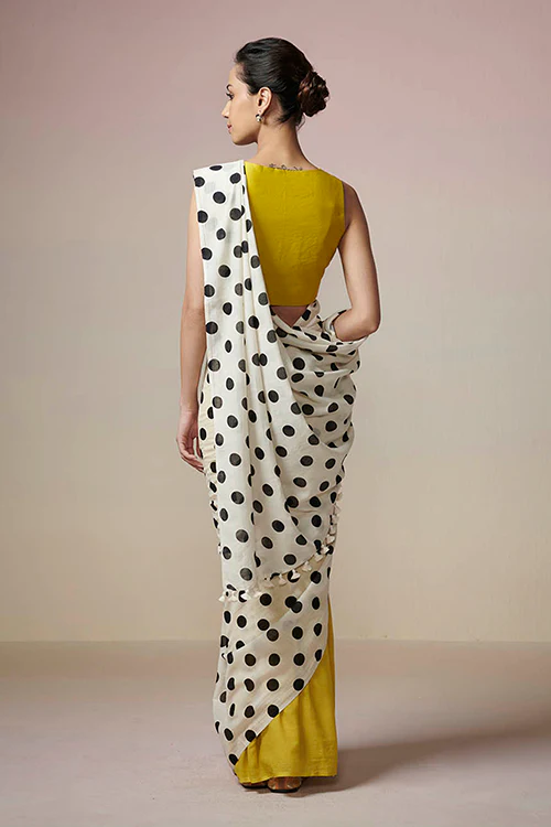 Dressfolk Bird song Bengal Cotton Saree - Image 4