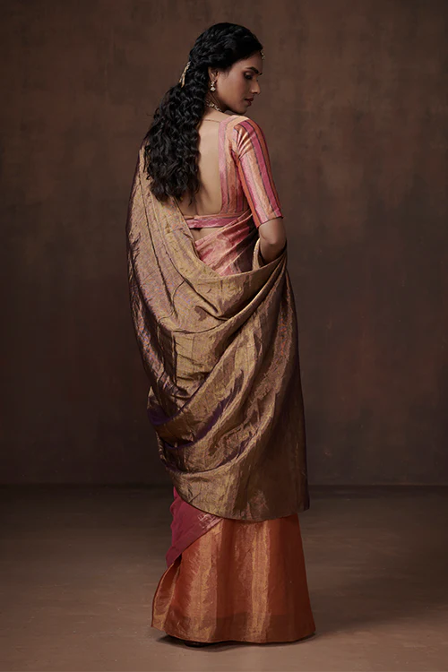Dressfolk Mannar Tissue Saree - Image 3