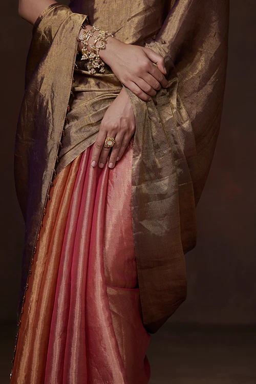Dressfolk Mannar Tissue Saree - Image 4