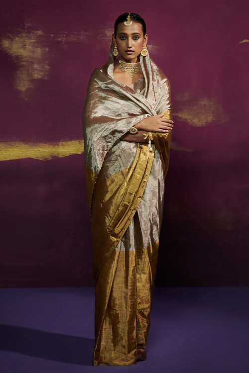 Dressfolk Rekha Tissue Saree