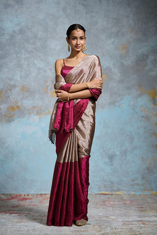 Dressfolk Ritiqa Tissue Saree