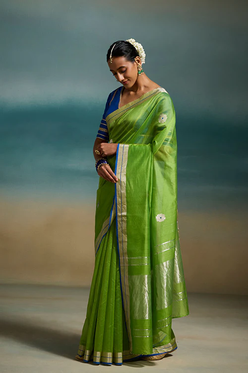 Dressfolk Vanya Chanderi Silk Saree