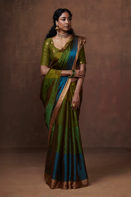 Dressfolk Vyom Tissue Saree