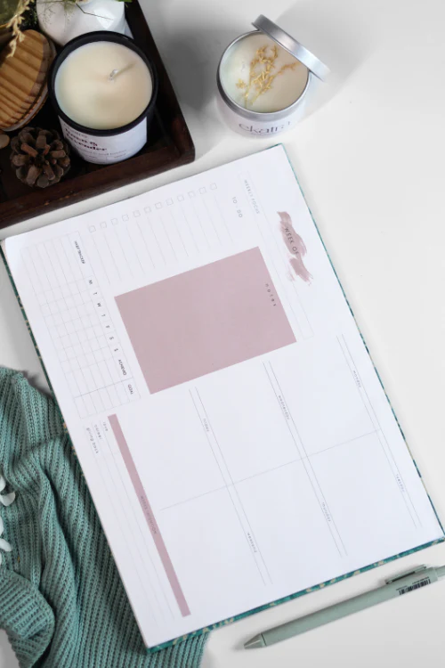 Ekatra Daily Planner ( Set Of 2 ) - Image 4