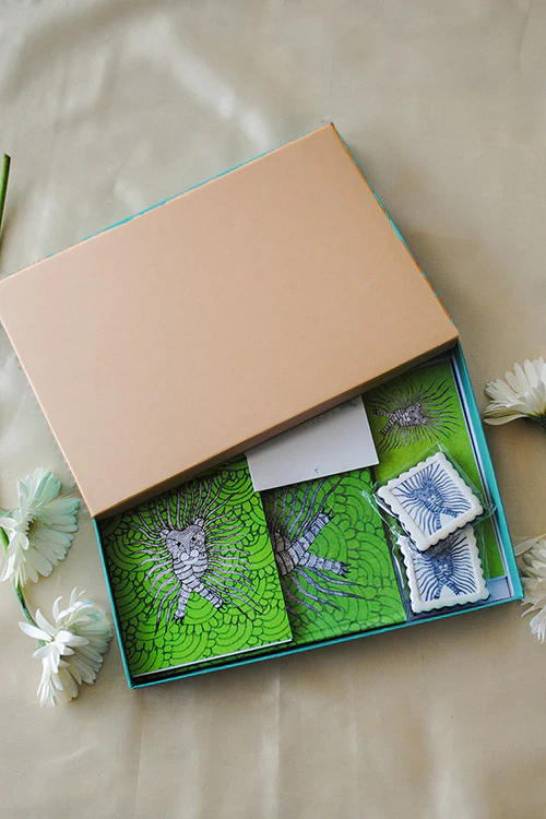 Ekibeki Gond Waghoba Stationery Gift Box