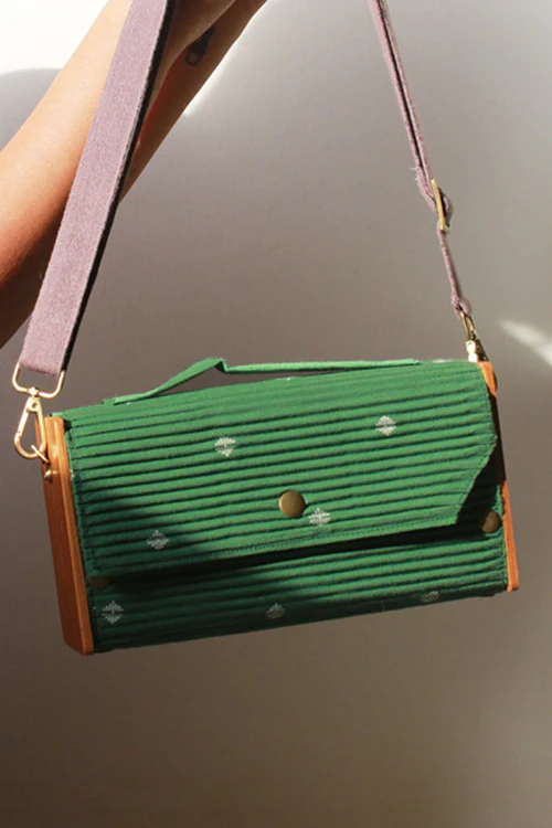 Lukka Chuppi Fern Box Clutch - Single Sleeve - Image 6