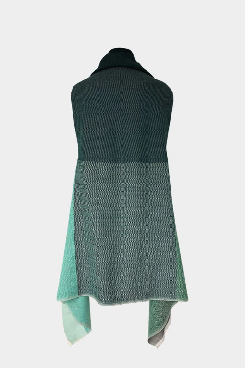 Fifth Origins Versatile Handwoven Cape/ Poncho Infinity Aurora - Image 5