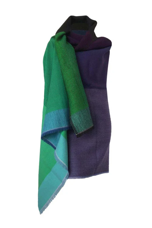 Fifth Origins Versatile Handwoven Cape/ Poncho Infinity Galaxy - Image 2