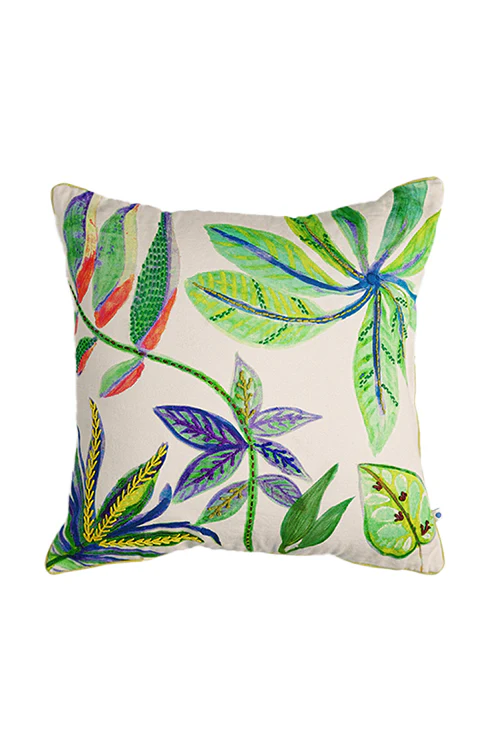 Onset Homes Fresca Cushion Cover-Lime Green-16X16 - Image 3