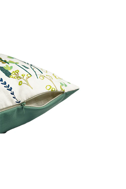 Onset Homes Gardenscape Cushion Cover-Turquoise-16X16 - Image 3