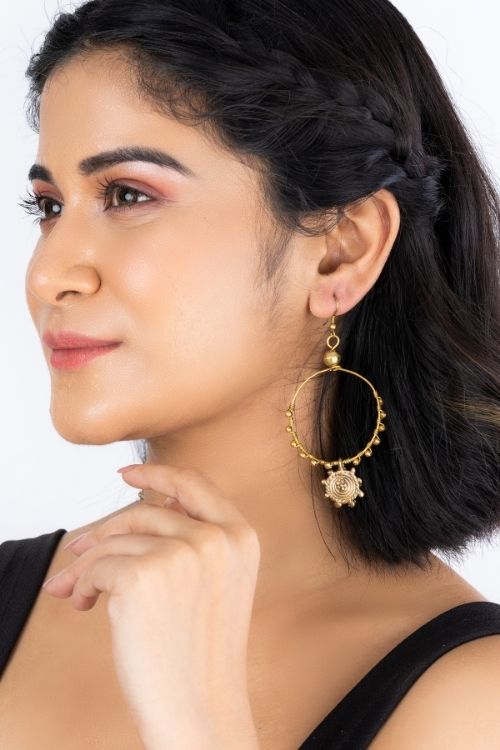 Miharu Gold Tone Brass Rings - Image 3