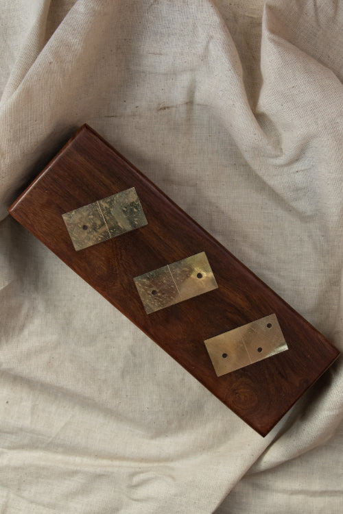 TICH Handcrafted Wooden Dominoes Game With Box - Image 4