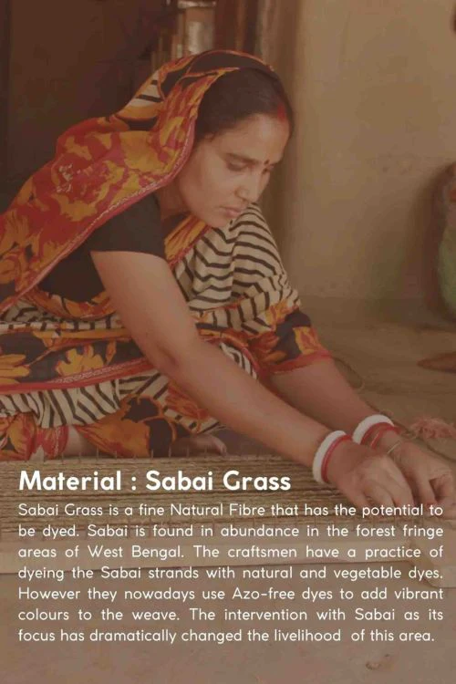 Kadam Haat Handmade Sabai Grass Sandook - Brown - Image 5