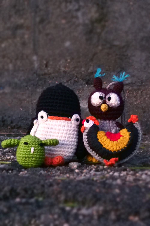 Himalayan Blooms Hand Made Crochet Soft Toys - Combo Toys