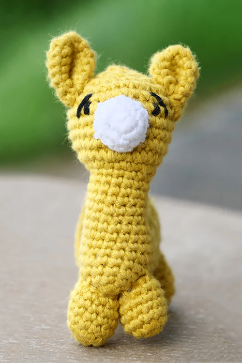 Himalayan Blooms Hand Made Crochet Soft Toys - Llama - Image 3