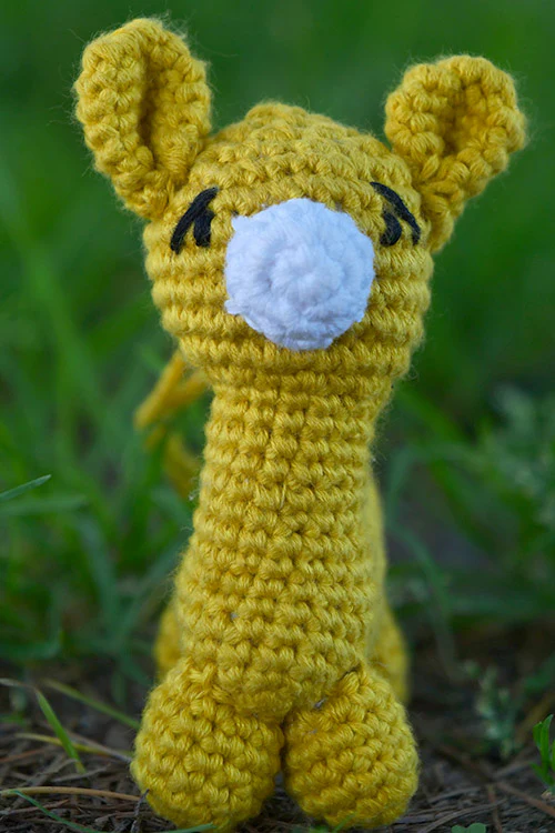 Himalayan Blooms Hand Made Crochet Soft Toys - Llama - Image 4