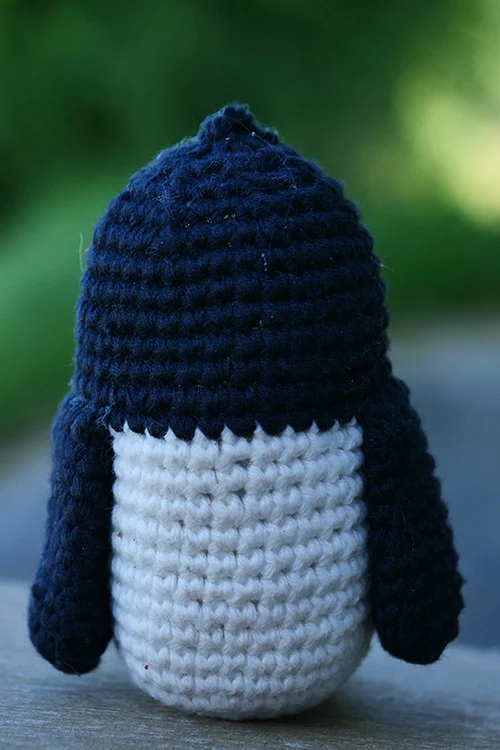 Himalayan Blooms Hand Made Crochet Soft Toys - Penguin - Image 5