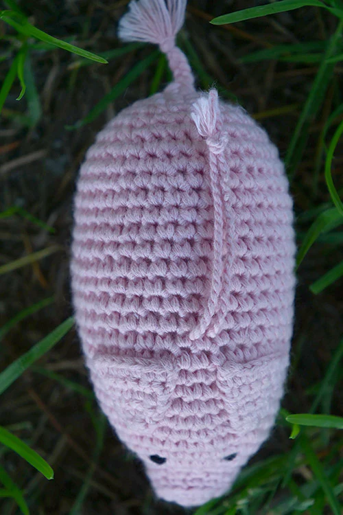 Himalayan Blooms Hand Made Crochet Soft Toys - Pig - Image 4