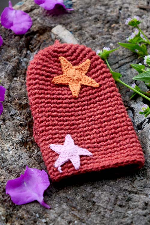 Himalayan Blooms Hand Made Crochet Soft Toys - Star Key Chain - Image 2