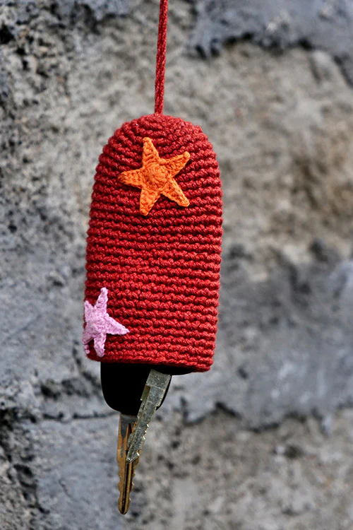 Himalayan Blooms Hand Made Crochet Soft Toys - Star Key Chain - Image 8