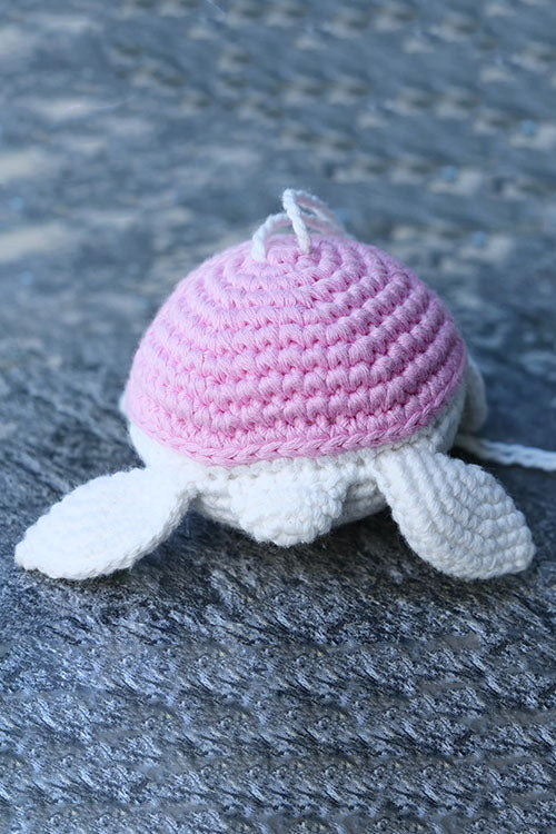 Himalayan Blooms Hand Made Crochet Soft Toys - Turtle - Image 3