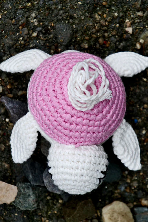 Himalayan Blooms Hand Made Crochet Soft Toys - Turtle - Image 4