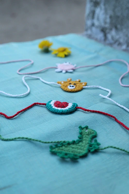 Himalayan Blooms Kids Rakhi - (Set - 4) - Image 3