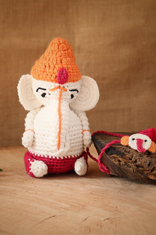 Himalayan Blooms Rakhi,Ganesha Toys - Image 3