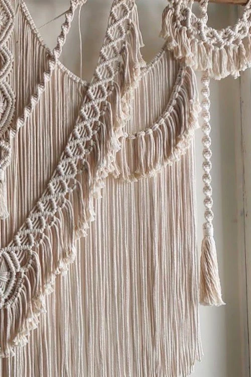 House Of Macrame "Cascade" Wall-Hanging - Image 3
