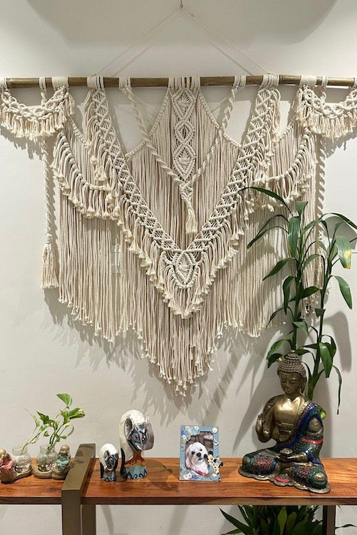 House Of Macrame "Cascade" Wall-Hanging - Image 4