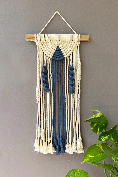 House Of Macrame 'Celeste' Handcrafted Wall-Hanging - Image 4