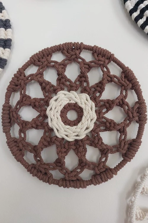 House Of Macrame "Navratna" Loops Wall-Hanging - Image 4