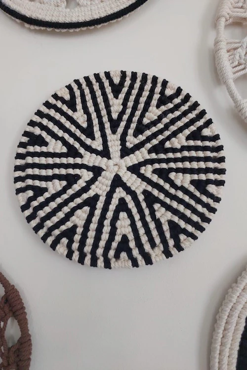 House Of Macrame "Navratna" Loops Wall-Hanging - Image 6
