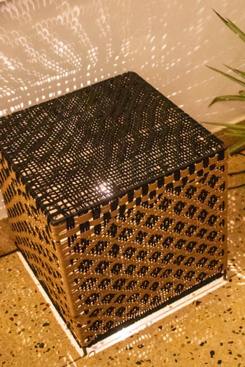 Sirohi Jute & Black Cotton Light Box - Image 3