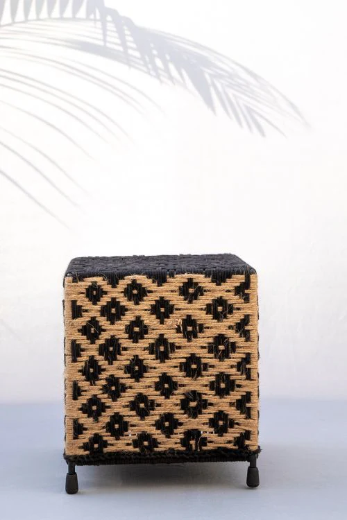 Sirohi Jute & Black Cotton Light Box - Image 4