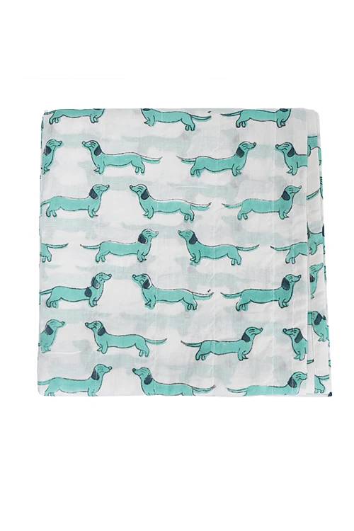 Poddar Exports Kids Quilt Set Green Dog - Image 3
