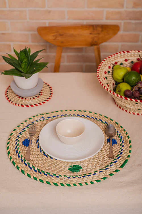 Kraftribe Grass Dining Mat - Image 5
