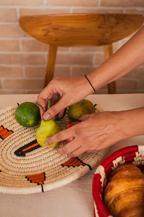 Kraftribe Handmade Kanshi And Palm Tray - Image 2
