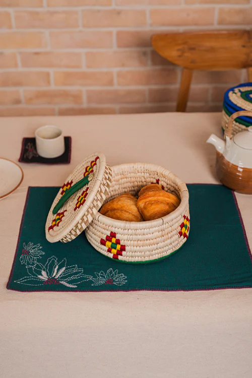 Kraftribe Grass Chapati Box/Storage Box - Image 4