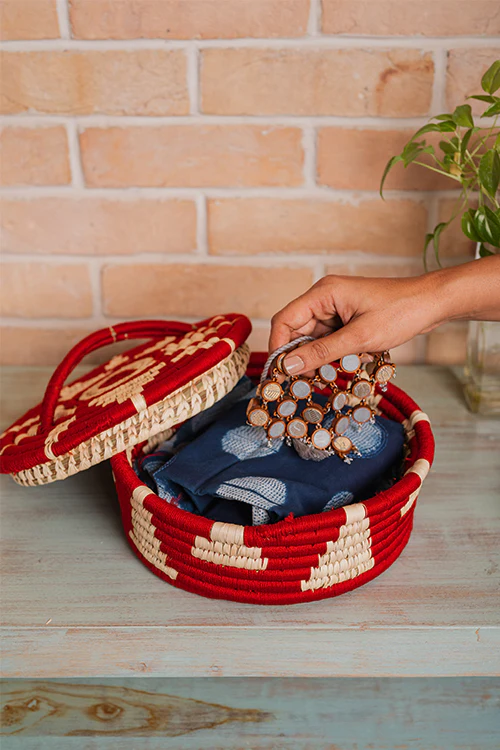 Kraftribe Grass Multipurpose Chapati Box