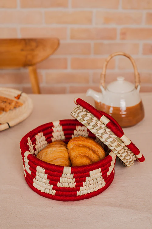 Kraftribe Grass Multipurpose Chapati Box - Image 3