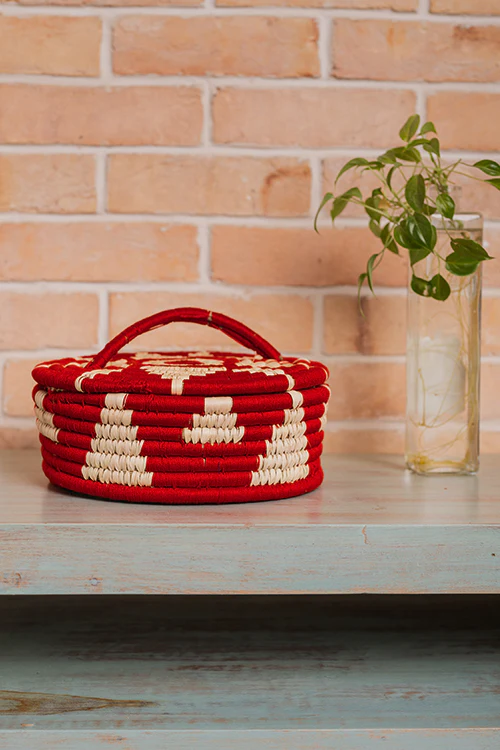 Kraftribe Grass Multipurpose Chapati Box - Image 4