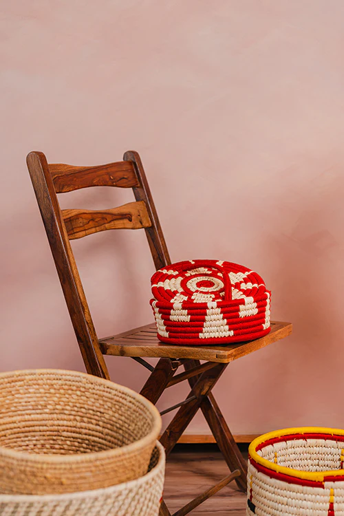 Kraftribe Grass Multipurpose Chapati Box - Image 5