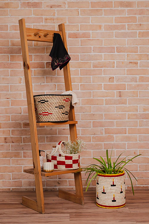 Kraftribe Kanshi & Palm Bin Red & Black - Image 3
