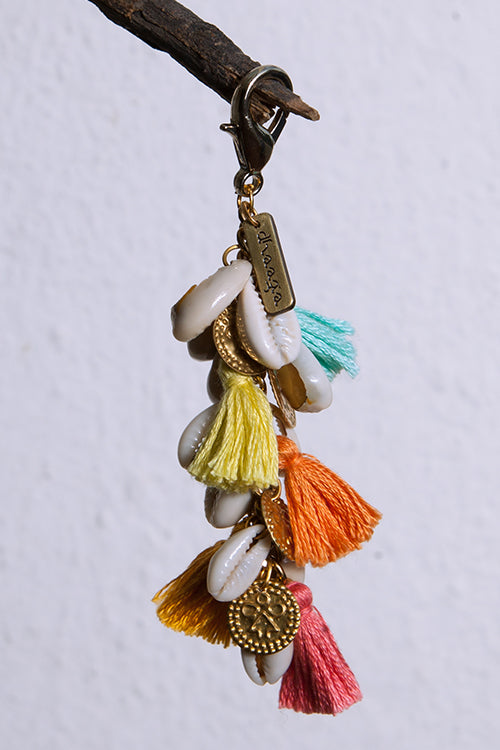 Dhaaga Light Shell Coin Keycharm - Image 3