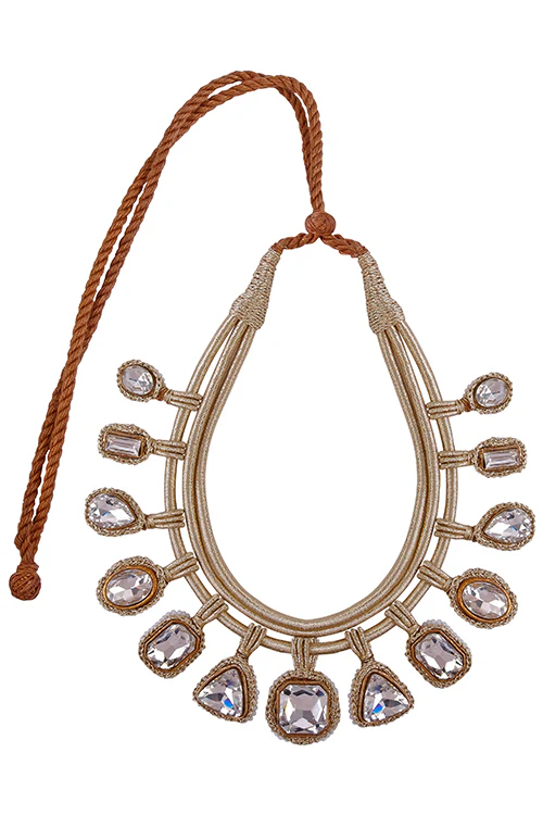 Mayabazaar 'Classic silhouettes' Noor M Necklace - Image 3